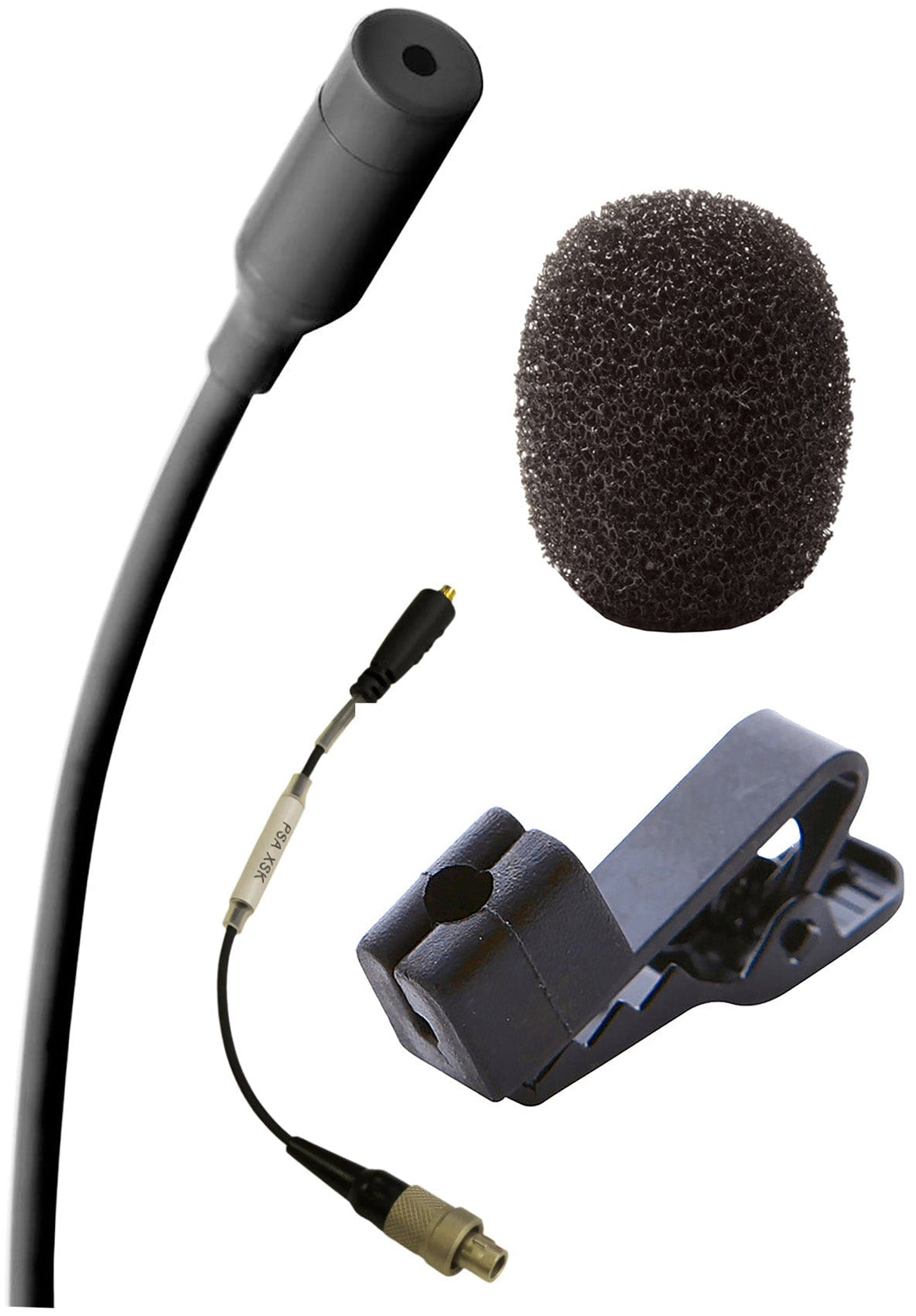 Point Source Audio CO-8WL-XSK SERIES8 Omni Lavalier Microphone for Sennheiser SK - Black - PSSL ProSound and Stage Lighting