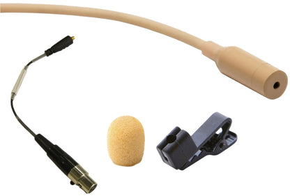 Point Source Audio CO-8WL-XTX SERIES8 Omni Lavalier Microphone for Telex - Beige - PSSL ProSound and Stage Lighting