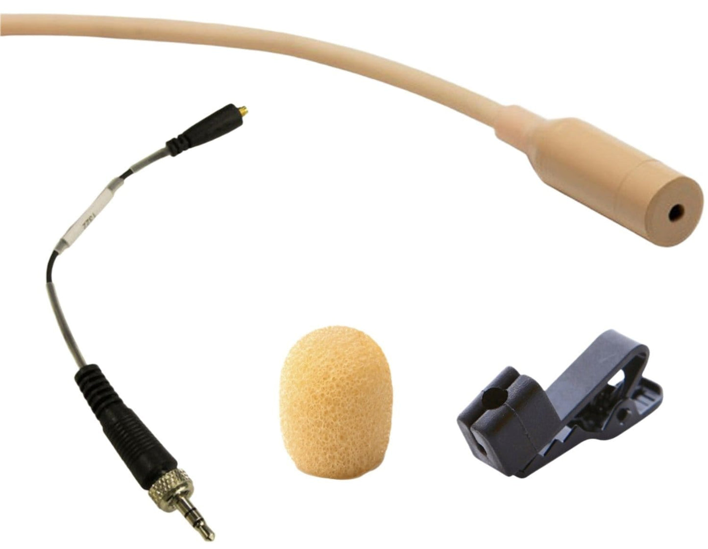 Point Source Audio CO-8WLH-XSY SERIES8 Omni Studio Lavalier Mic for Sony - Beige - PSSL ProSound and Stage Lighting