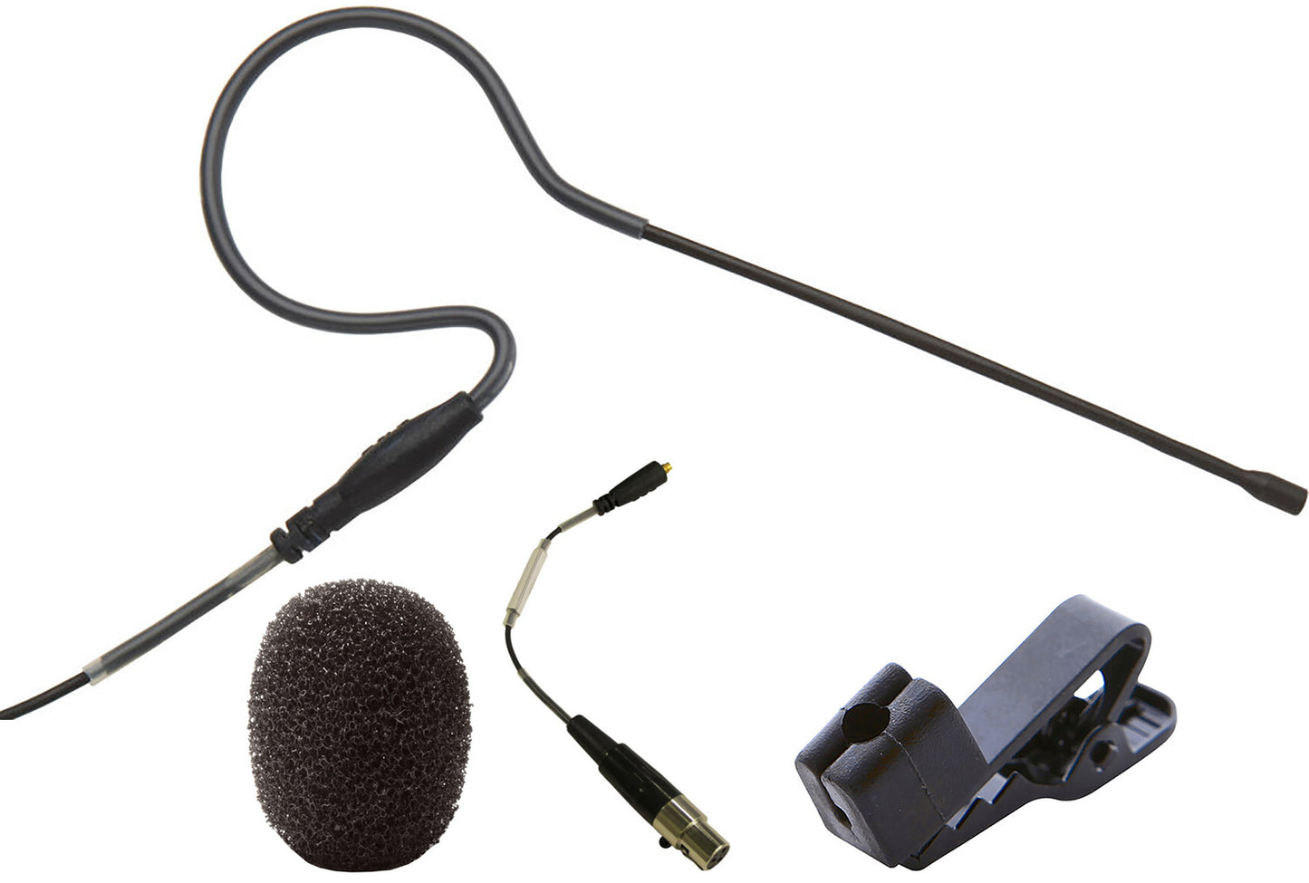 Point Source Audio CO-8WS-XAK SERIES8 Omni Earworn Microphone for AKG and Audix - Black - PSSL ProSound and Stage Lighting