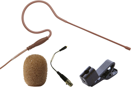 Point Source Audio CO-8WS-XAK SERIES8 Omni Earworn Microphone for AKG and Audix - Brown - PSSL ProSound and Stage Lighting