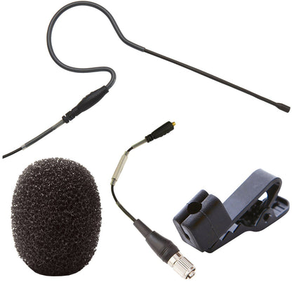 Point Source Audio CO-8WS-XATCH SERIES8 Omni Earworn Mic for Audio-Technica cH-Style - Black - PSSL ProSound and Stage Lighting