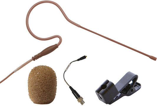 Point Source Audio CO-8WS-XMP SERIES8 Omni Earworn Microphone for MiPro - Brown - PSSL ProSound and Stage Lighting