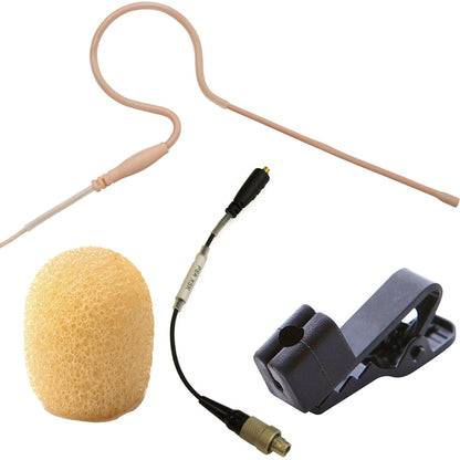 Point Source Audio CO-8WS-XSK SERIES8 Omni Earworn Microphone for Sennheiser SK - Beige - PSSL ProSound and Stage Lighting