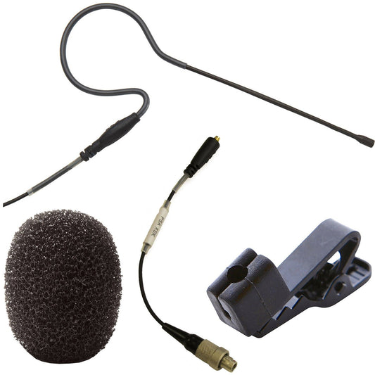 Point Source Audio CO-8WS-XSK SERIES8 Omni Earworn Microphone for Sennheiser SK - Black - PSSL ProSound and Stage Lighting