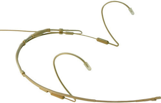 Point Source Audio CO2-8WD-XSH CONFIDENCE Omni Dual Petite Mic Headset for Shure - Beige - PSSL ProSound and Stage Lighting