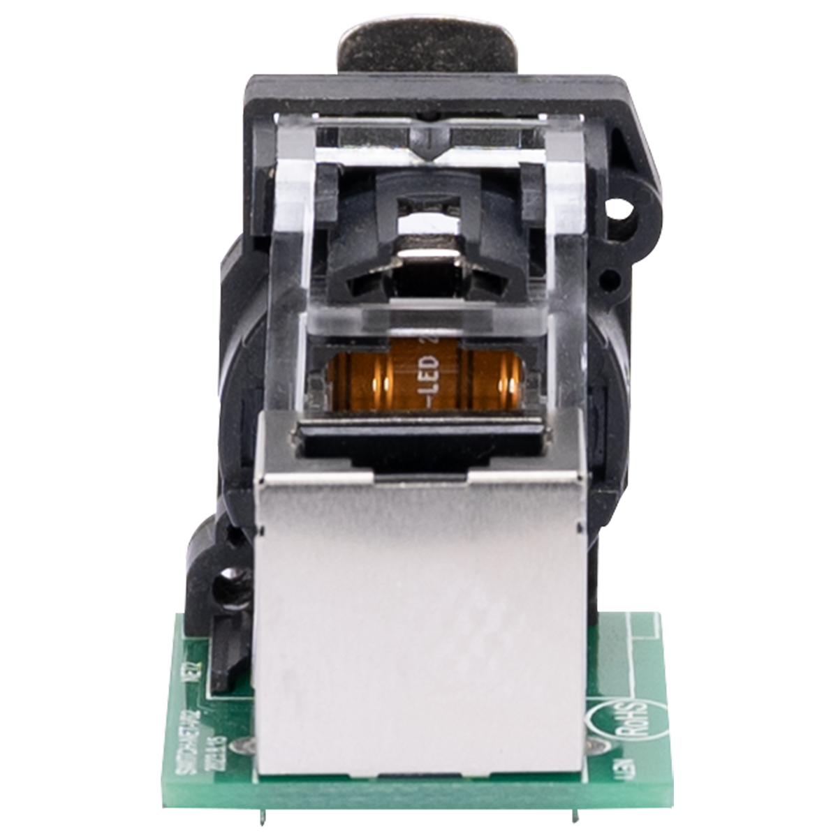Elation CON045 Netron PCBCAT6 Connector - Locking RJ45 CAT6A (Front) / RJ45 CAT6A (Back)