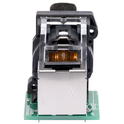Elation CON045 Netron PCBCAT6 Connector - Locking RJ45 CAT6A (Front) / RJ45 CAT6A (Back)