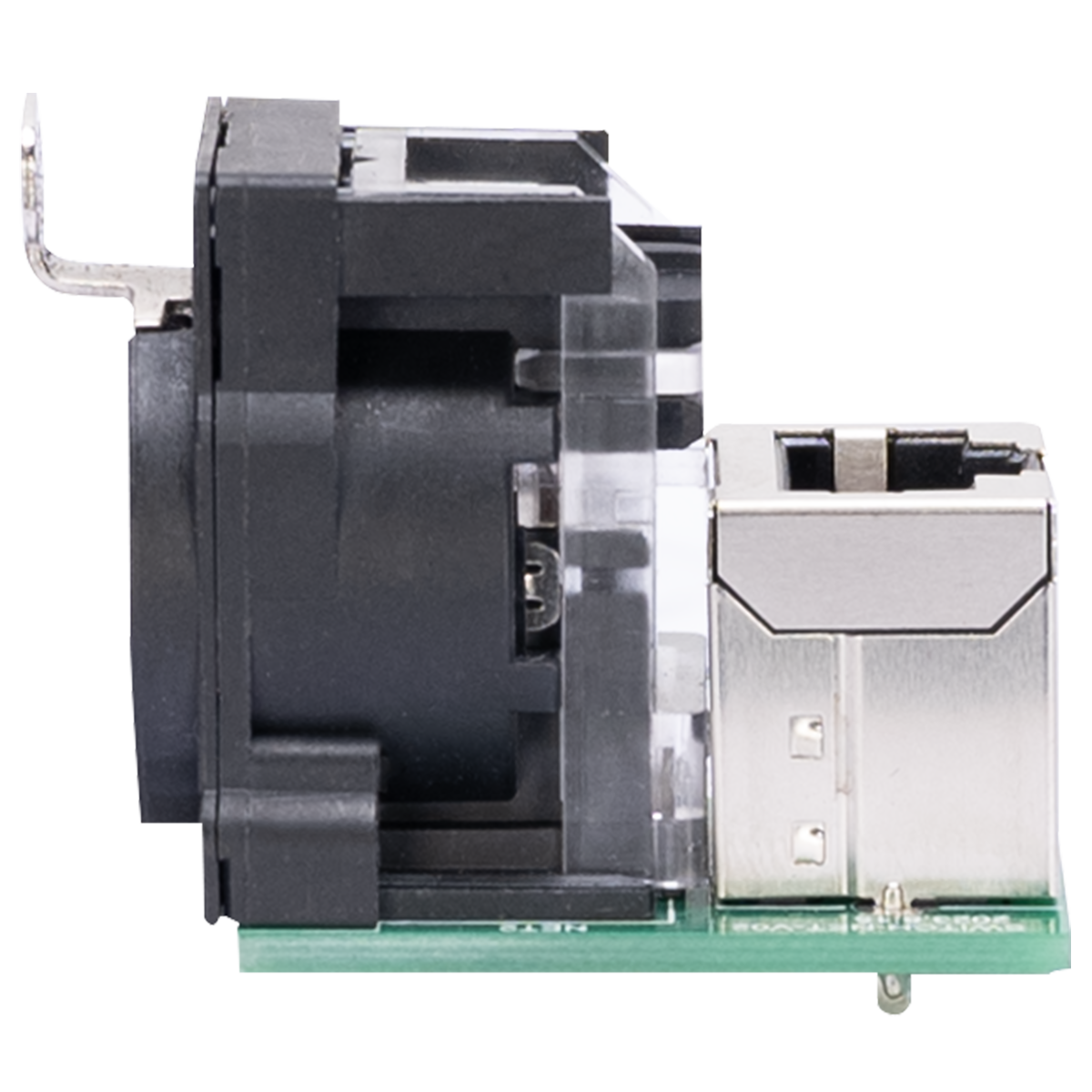 Elation CON045 Netron PCBCAT6 Connector - Locking RJ45 CAT6A (Front) / RJ45 CAT6A (Back)