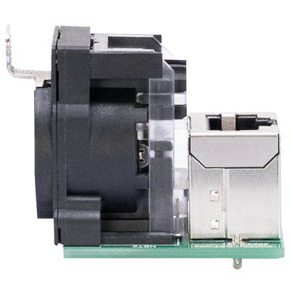 Elation CON045 Netron PCBCAT6 Connector - Locking RJ45 CAT6A (Front) / RJ45 CAT6A (Back)