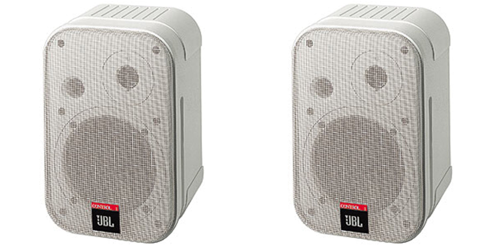 JBL CONTROL-1 White Nearfield Monitor Pair - Solotech