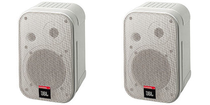 JBL CONTROL-1 White Nearfield Monitor Pair - Solotech