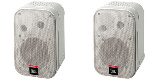 JBL CONTROL-1 White Nearfield Monitor Pair - Solotech