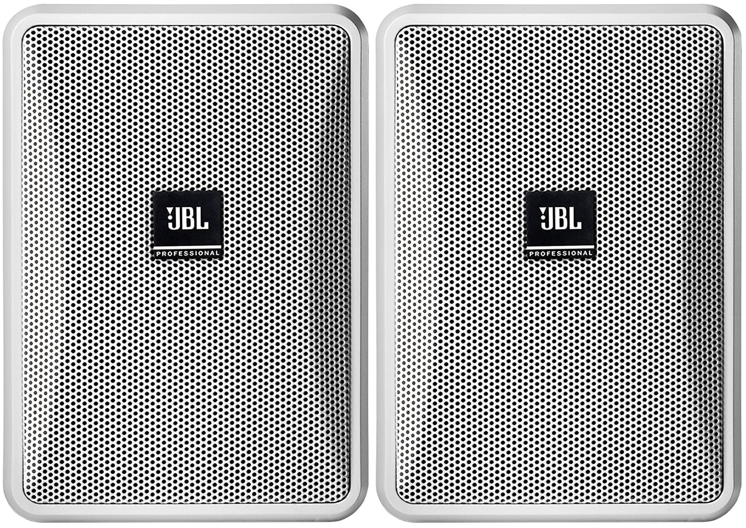 JBL CONTROL 23-1-WH Surface-Mount Speaker Pair - White - PSSL ProSound and Stage Lighting