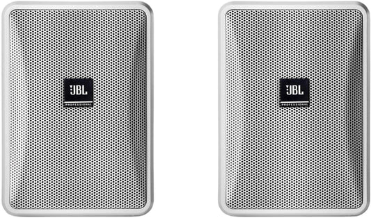 JBL CONTROL 23-1L 3-Inch Surface-Mount Speaker Pair - White - Solotech