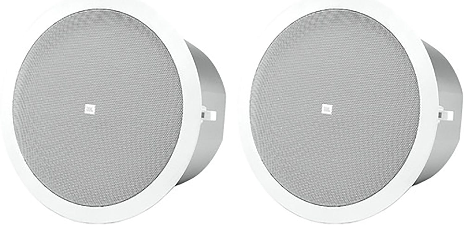 JBL CONTROL-24C 4-Inch 2-Way Ceiling Speaker - Pair - PSSL ProSound and Stage Lighting