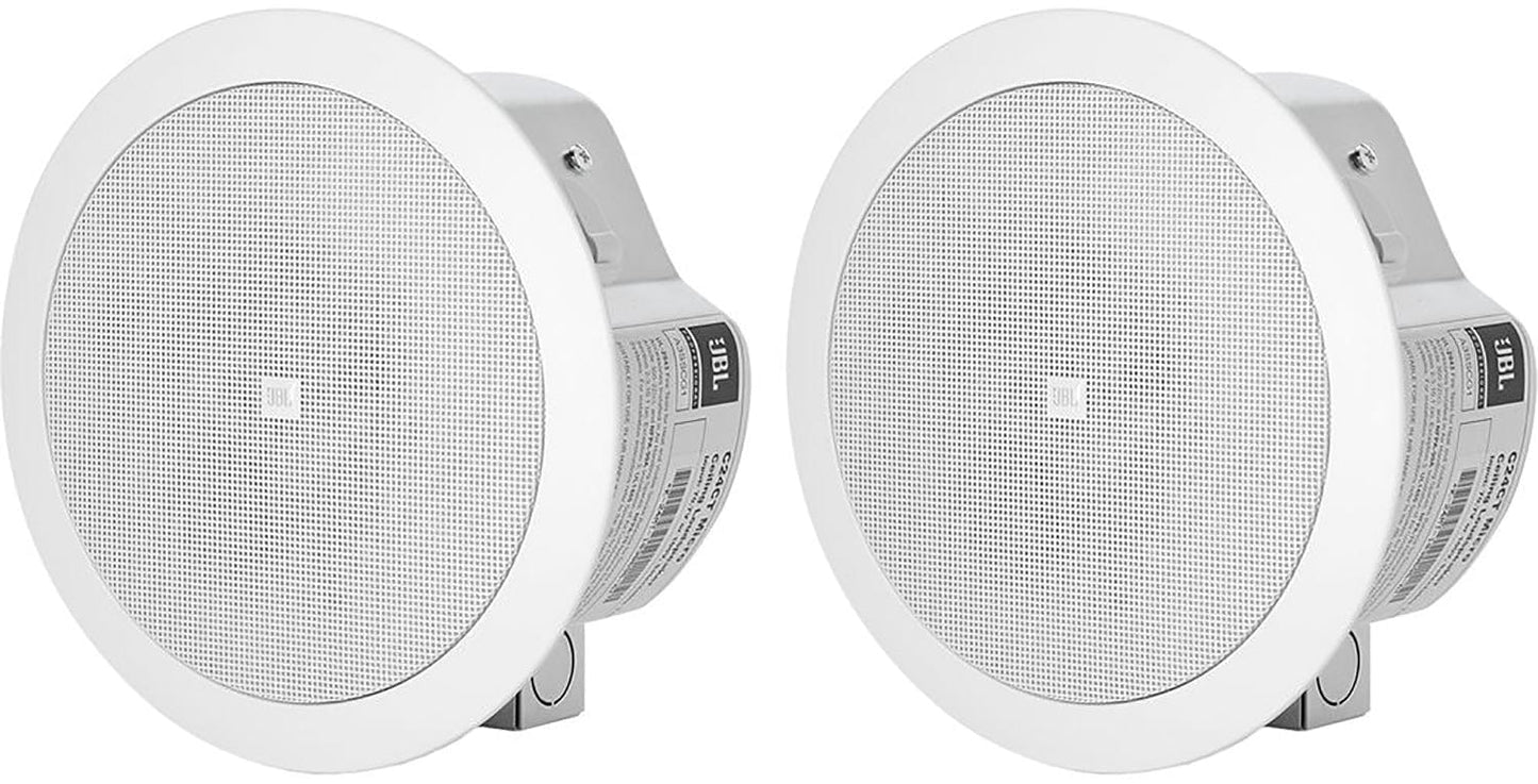 JBL CONTROL 24CT MICRO Compact Ceiling Speaker Pair - PSSL ProSound and Stage Lighting