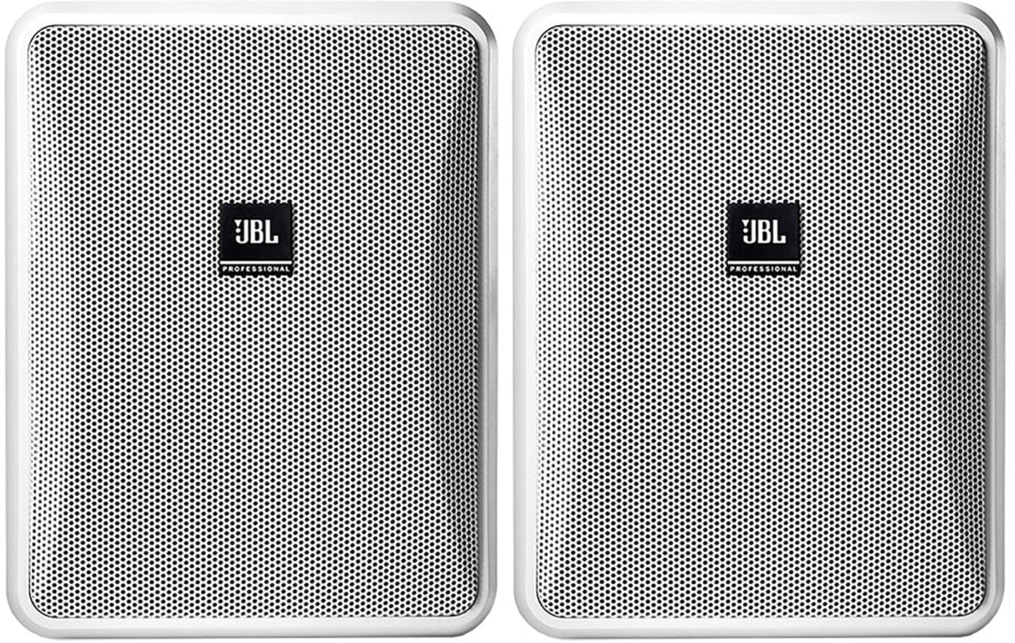 JBL CONTROL 25-1-WH 5.25-Inch Invisiball Installation System Surface Mount Speaker Pair - White - PSSL ProSound and Stage Lighting