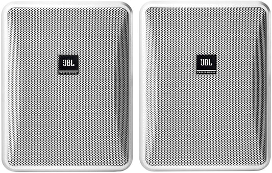 JBL CONTROL 25-1L-WH 2-Way 5-Inch Surface-Mount Speaker Pair - White - PSSL ProSound and Stage Lighting