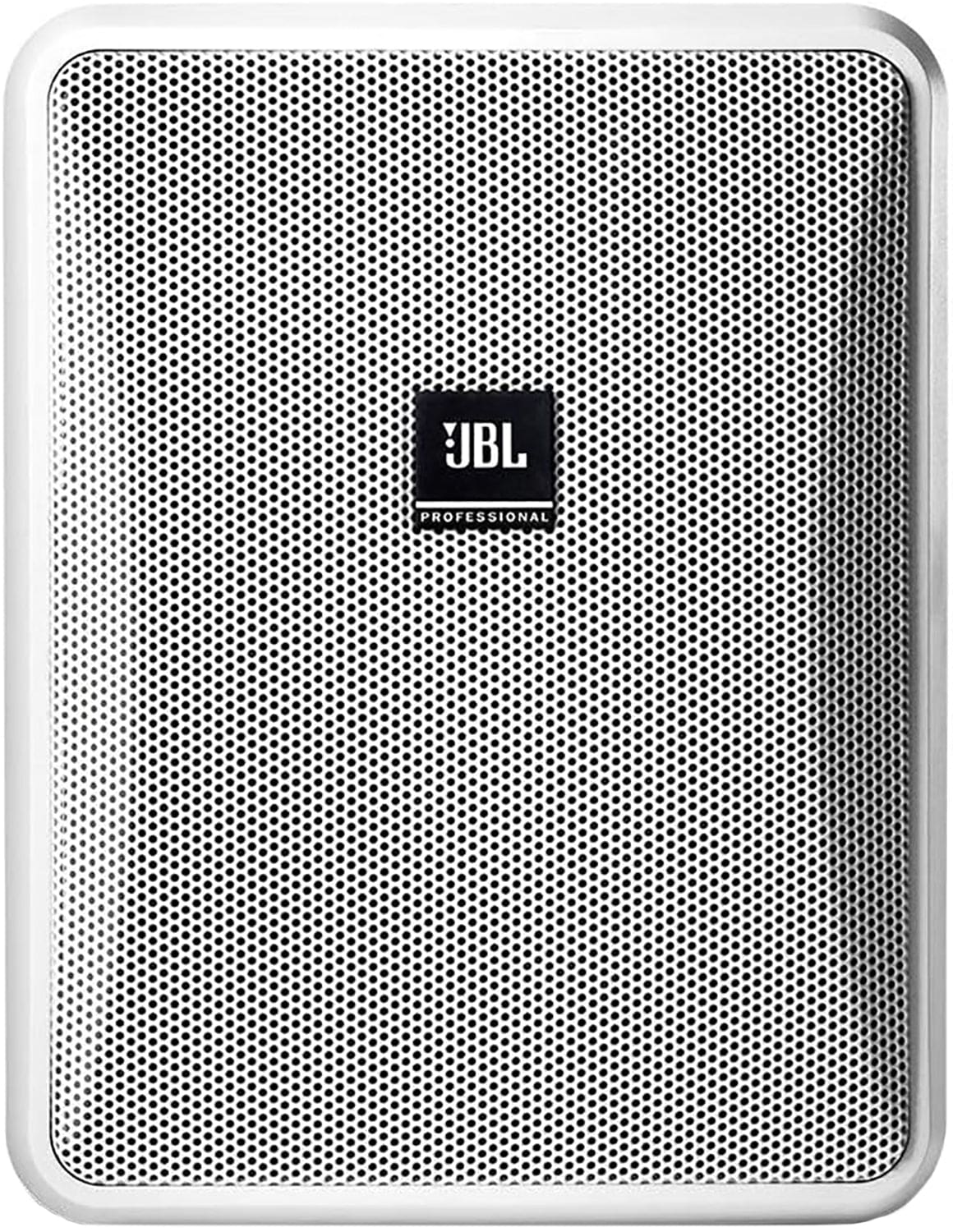 JBL CONTROL 25-1L-WH 2-Way 5-Inch Surface-Mount Speaker Pair - White - PSSL ProSound and Stage Lighting