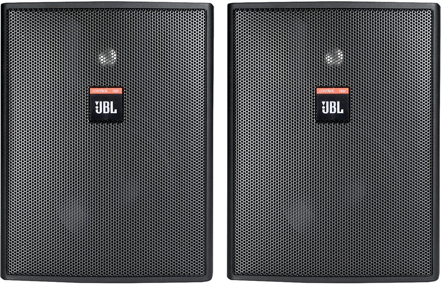 JBL CONTROL-25AV 5.25-Inch 2-Way Shielded Indoor/Outdoor Monitor Speaker Pair - PSSL ProSound and Stage Lighting