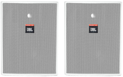 JBL CONTROL-25AV-WH 5.25-Inch 2-Way Speaker Pair - White - PSSL ProSound and Stage Lighting