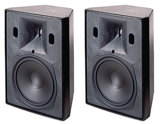 JBL CONTROL-28 8-Inch 2 Way Speaker Pair - Black - Solotech