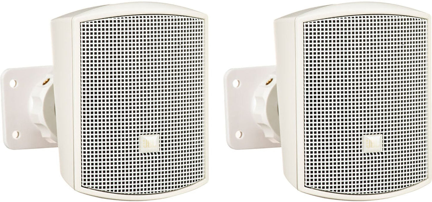 JBL CONTROL 52-WH Satellite 2.5-Inch Speaker for Subwoofer-Satellite Speaker System - Pair - White - PSSL ProSound and Stage Lighting