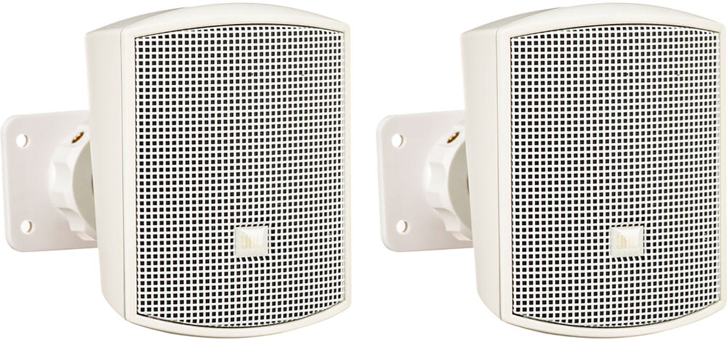 JBL CONTROL 52-WH Satellite 2.5-Inch Speaker for Subwoofer-Satellite Speaker System - Pair - White - PSSL ProSound and Stage Lighting