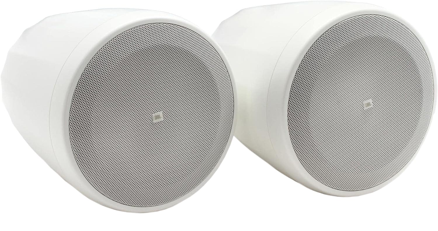 JBL Control 65 P/T Compact Fullrange Speaker Pair - White - PSSL ProSound and Stage Lighting