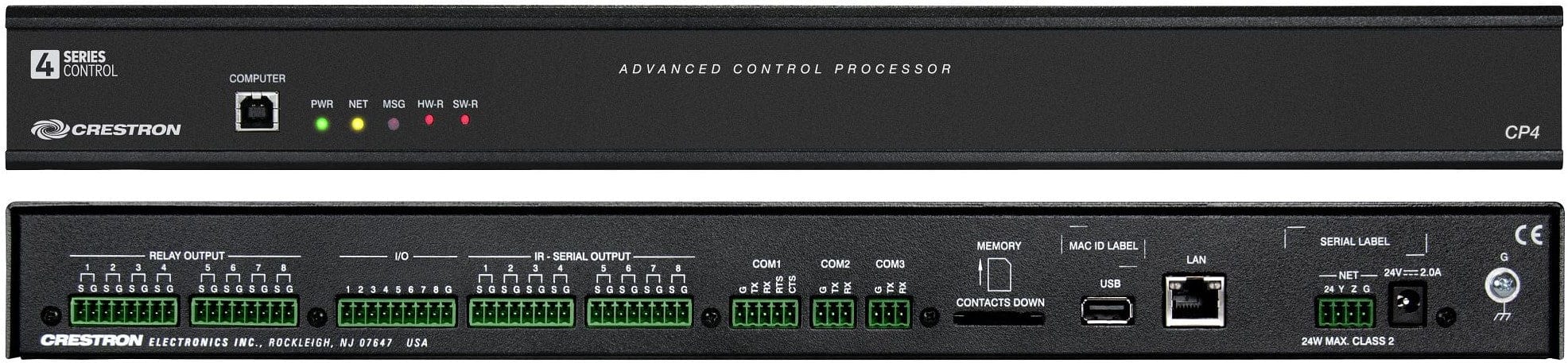 Crestron CP4 4-Series Control System – Solotech