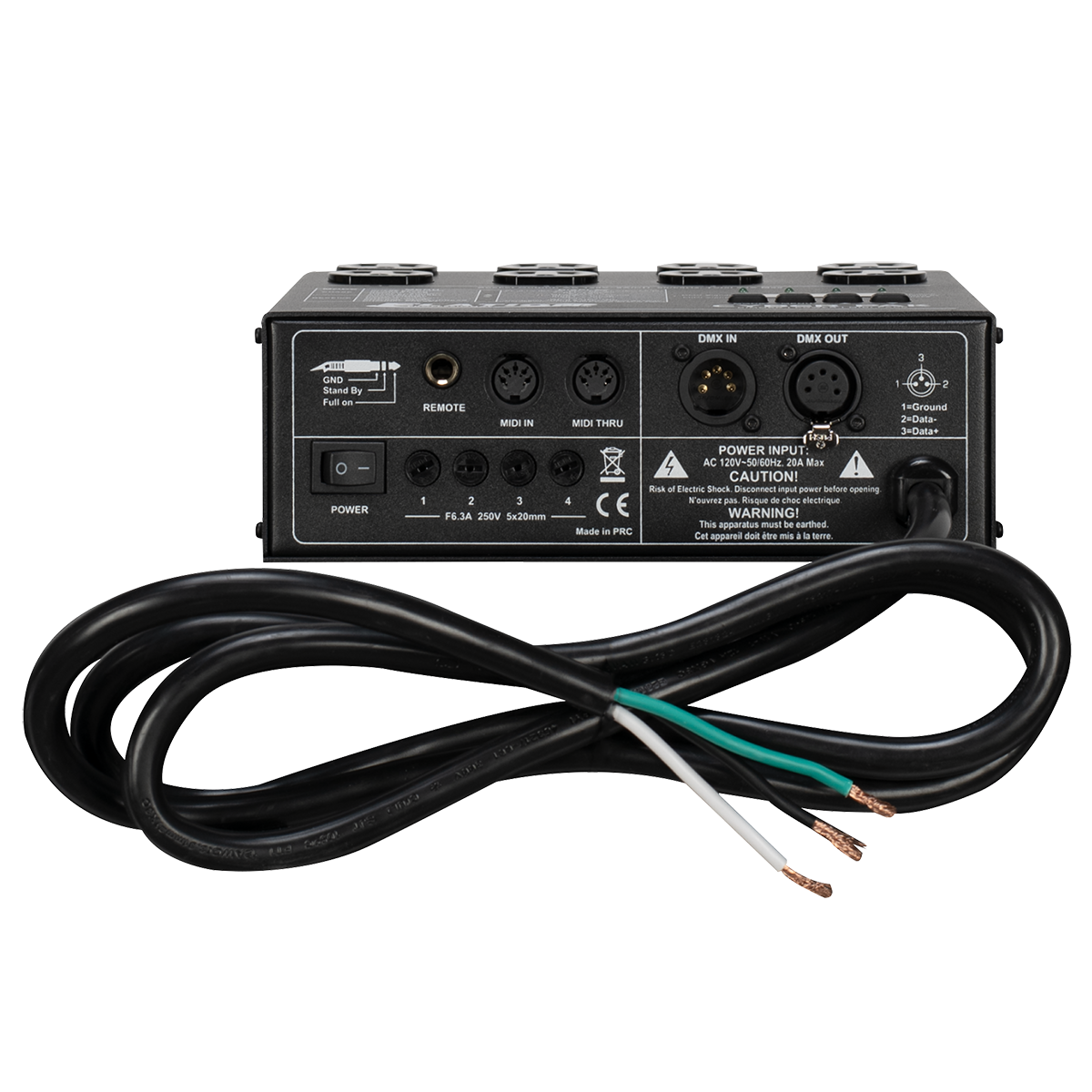 Elation CYBER PACK E520 4 Channel Power, Dimmer and Midi Pack