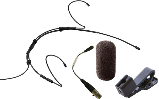 Point Source Audio CR-8D-XLE SERIES8 Cardioid Headset Microphone for Lectrosonics - Black - PSSL ProSound and Stage Lighting