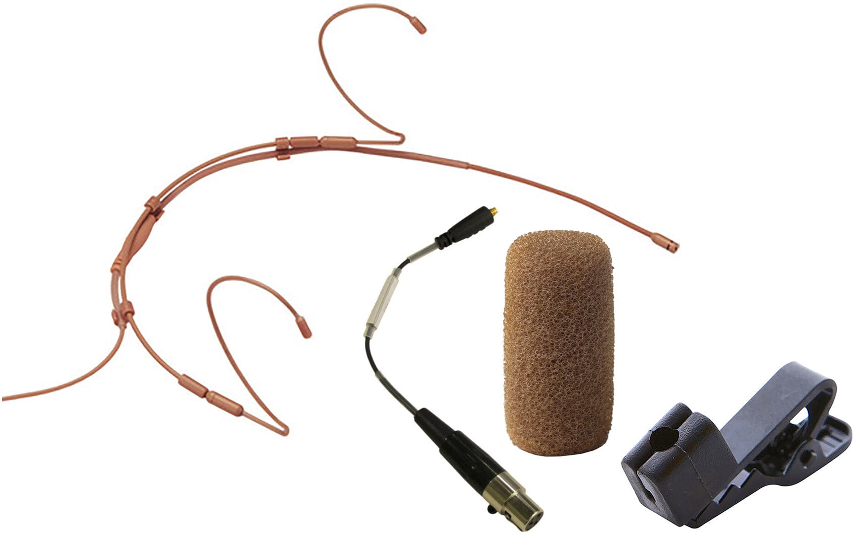 Point Source Audio CR-8D-XSH SERIES8 Cardioid Headset Microphone for Shure - Brown - PSSL ProSound and Stage Lighting