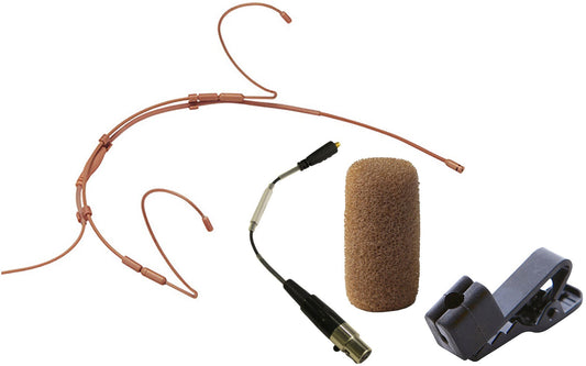 Point Source Audio CR-8D-XTX SERIES8 Cardioid Headset Microphone for Telex - Brown - PSSL ProSound and Stage Lighting