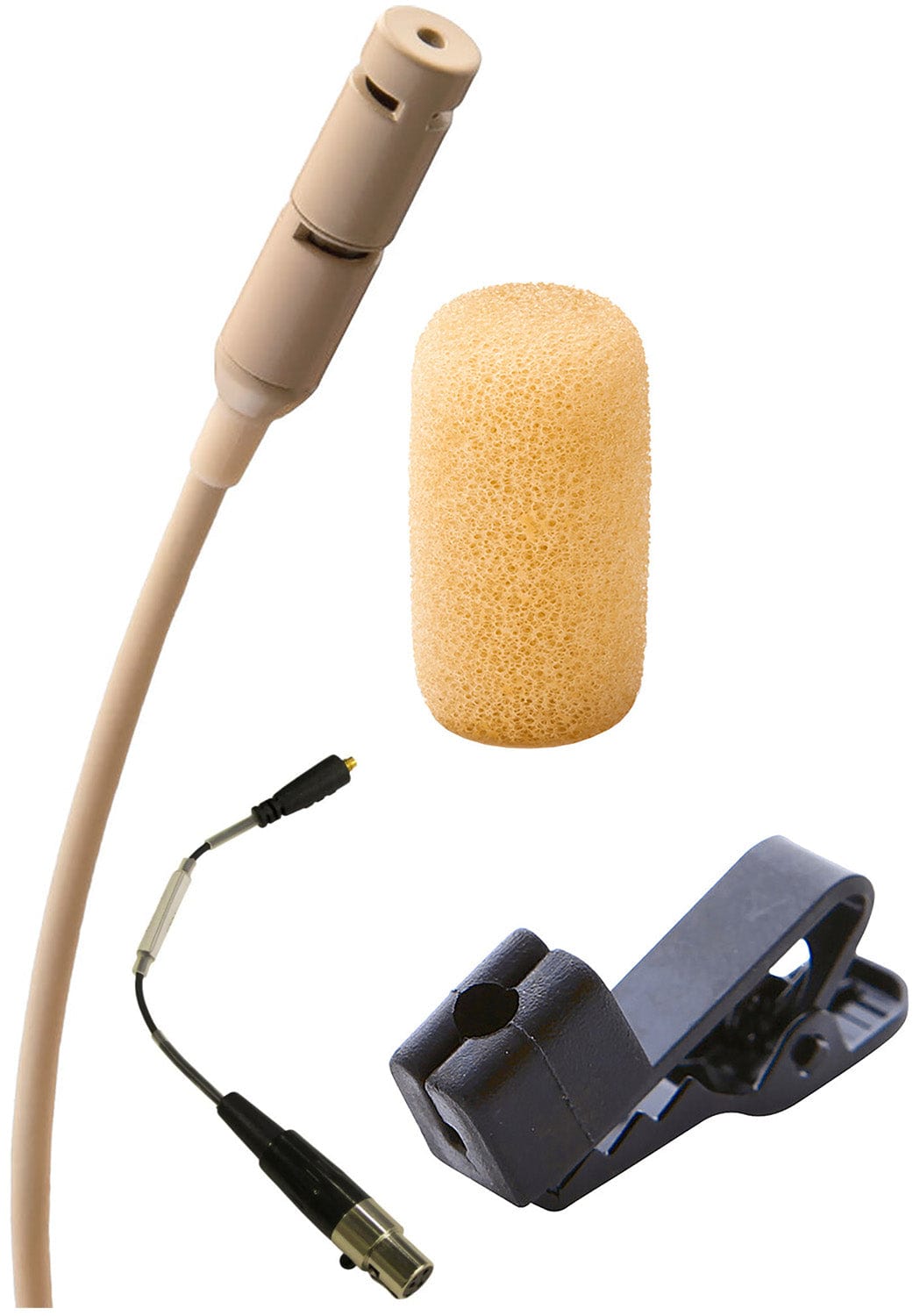 Point Source Audio CR-8L-XAK SERIES8 Cardioid Lavalier Microphone for AKG and Audix - Beige - PSSL ProSound and Stage Lighting