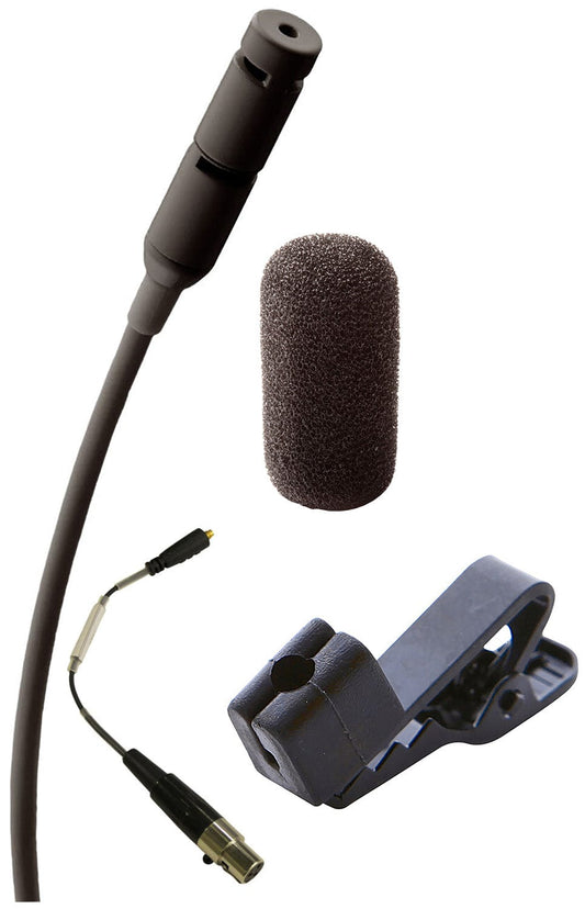 Point Source Audio CR-8L-XLE SERIES8 Cardioid Lavalier Microphone for Lectrosonics - Black - PSSL ProSound and Stage Lighting