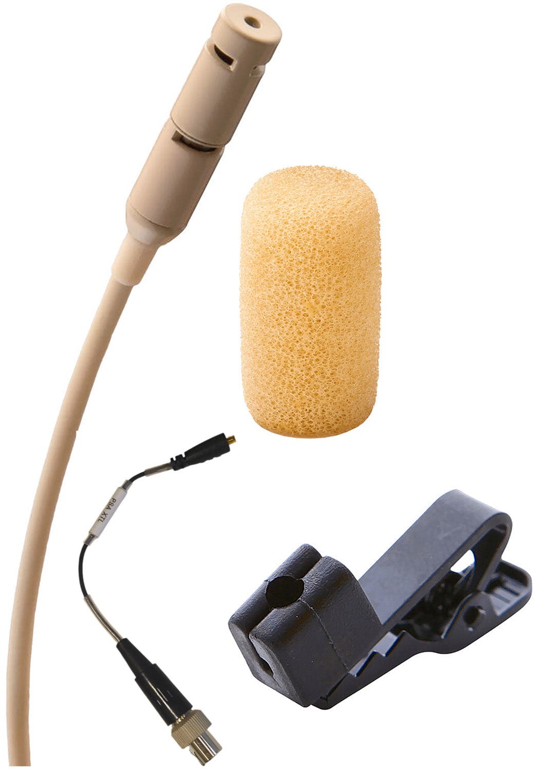 Point Source Audio CR-8L-XMP SERIES8 Cardioid Lavalier Microphone for MiPro - Beige - PSSL ProSound and Stage Lighting