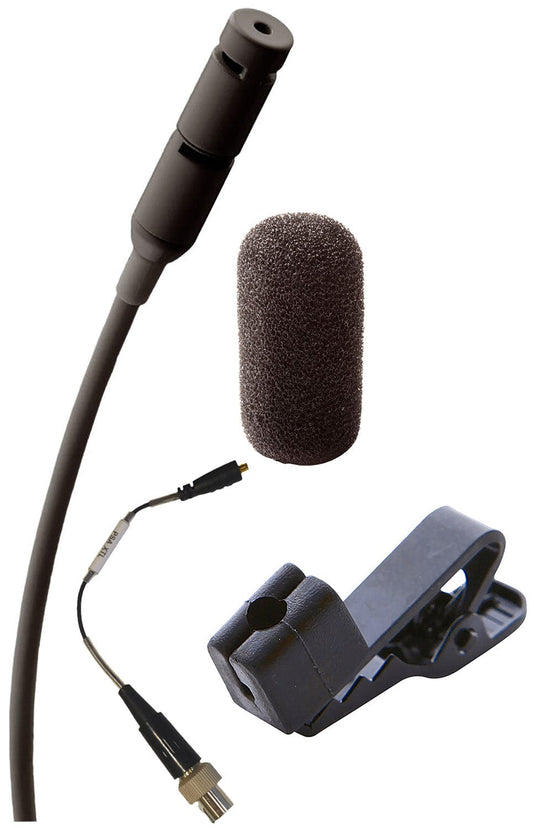 Point Source Audio CR-8L-XMP SERIES8 Cardioid Lavalier Microphone for MiPro - Black - PSSL ProSound and Stage Lighting