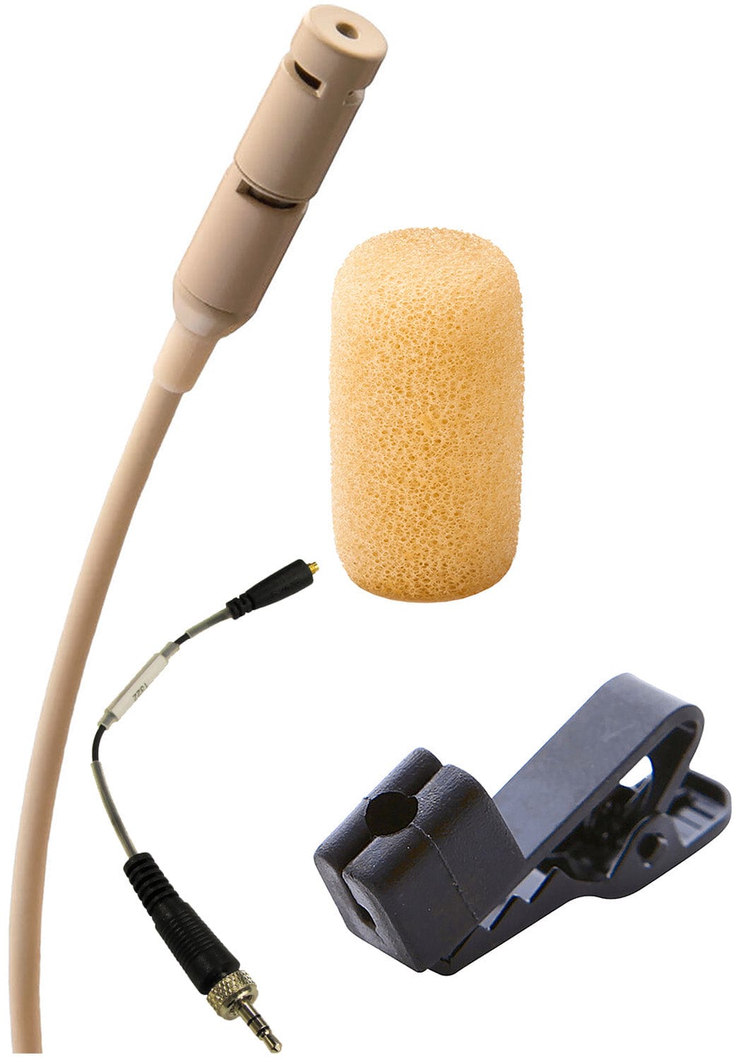 Point Source Audio CR-8L-XSE SERIES8 Cardioid Lavalier Microphone for Sennheiser - Beige