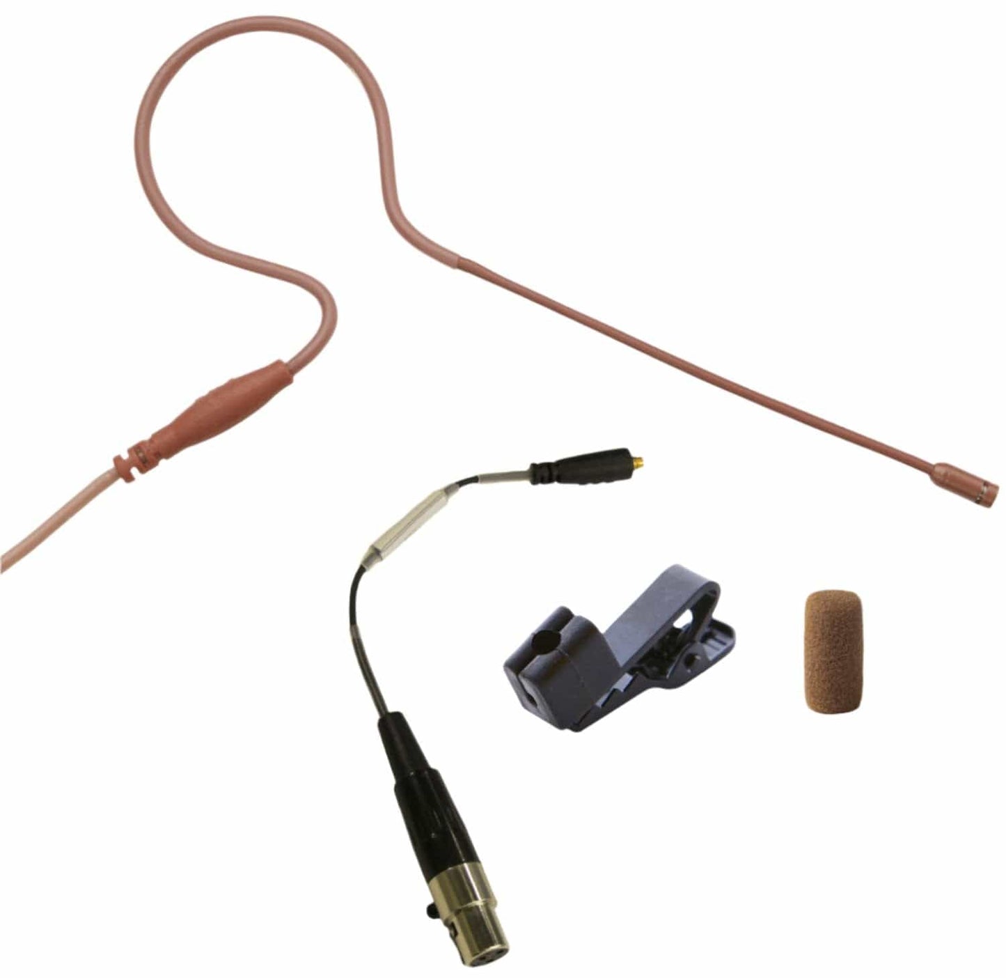 Point Source Audio CR-8S-XLE SERIES8 Cardioid Earworn Microphone for Lectrosonics - Brown - PSSL ProSound and Stage Lighting