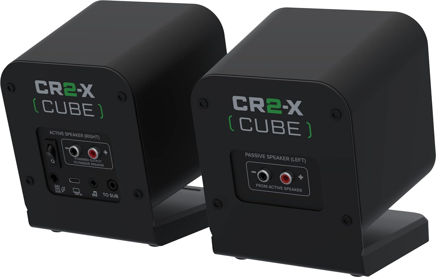 Mackie CR2-X Cube Compact Desktop Speakers - PSSL ProSound and Stage Lighting