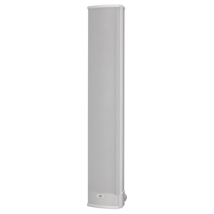 RCF CS 6520EN 5" Transducers 2 Way Sound Column, Alumin, 20W, 70-100V White, IP 66 - EN54-24