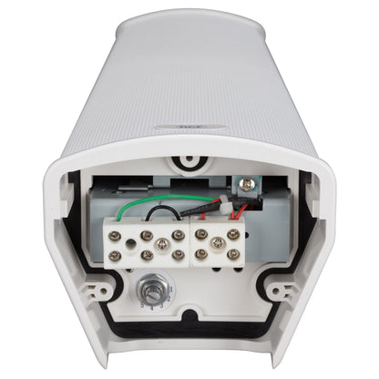 RCF CS 6520EN 5" Transducers 2 Way Sound Column, Alumin, 20W, 70-100V White, IP 66 - EN54-24