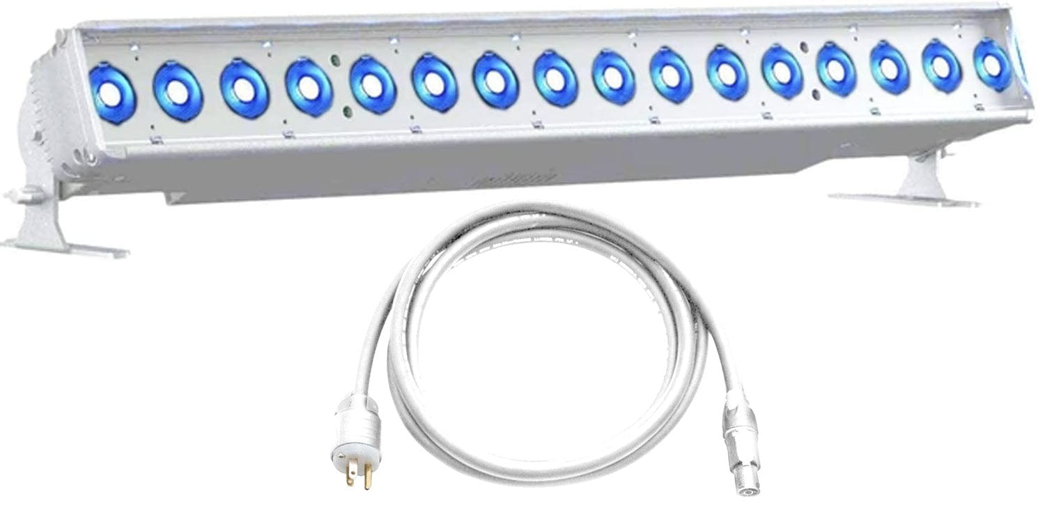 ETC CSLINEAR2-1 ColorSource Linear 2 with 5-Pin DMX/XLR and Edison Plug - White - PSSL ProSound and Stage Lighting