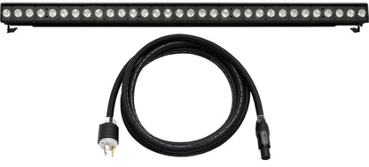 ETC CSLINEARPRL4 ColorSource Linear 4 Pearl, XLR w/ Edison Plug, Black - PSSL ProSound and Stage Lighting