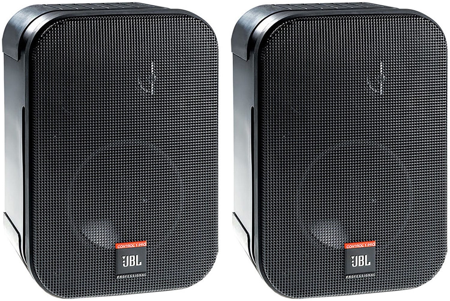 JBL CSS-1S/T Compact 2-Way 100V/70V/8-Ohm Loudspeaker Pair - Black - PSSL ProSound and Stage Lighting