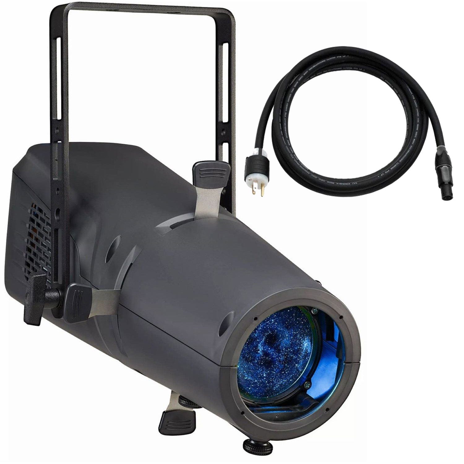 ETC CSSPOTJRDB2550 Colorsource Spot Jr, Deep Blue w/ Edison Plug, Black, ETL - PSSL ProSound and Stage Lighting