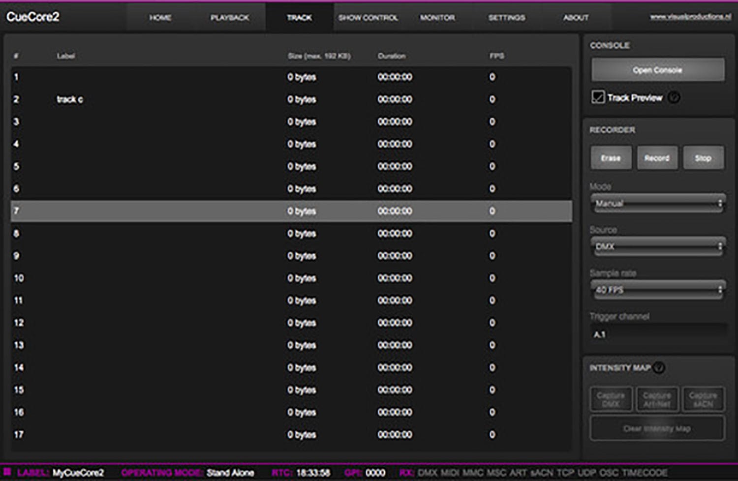 Antari CueCore2 2-Universe Architectural Lighting Controller - PSSL ProSound and Stage Lighting