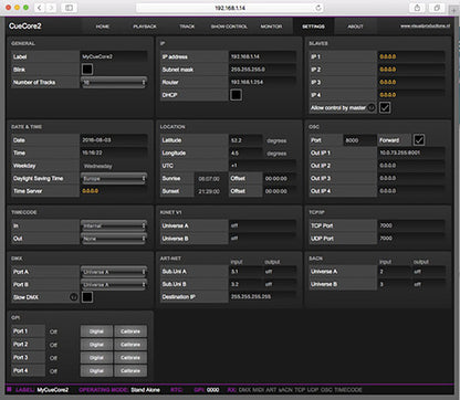 Antari CueCore2 2-Universe Architectural Lighting Controller - PSSL ProSound and Stage Lighting